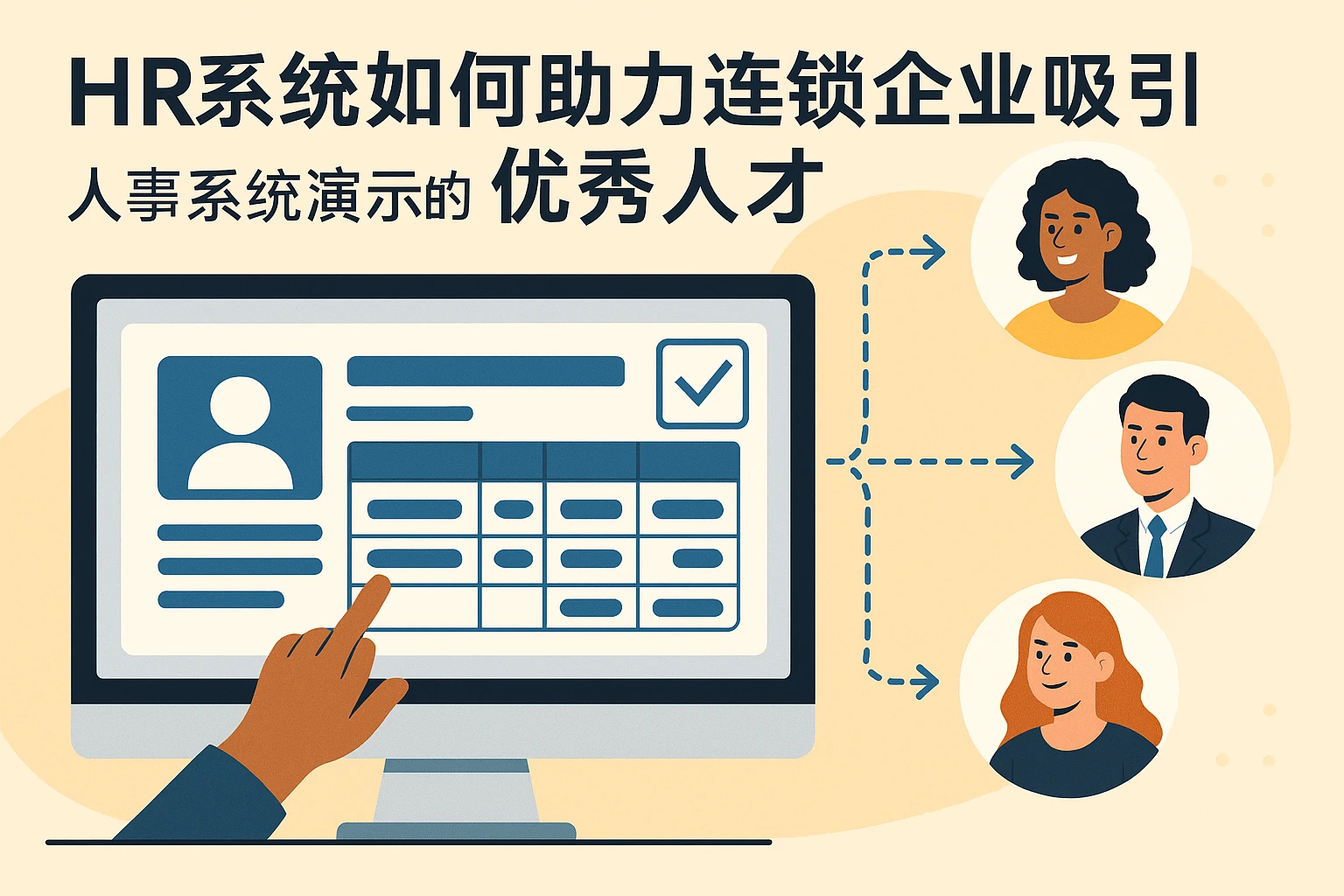 HR系统如何助力连锁企业吸引优秀人才：人事系统演示的价值解析
