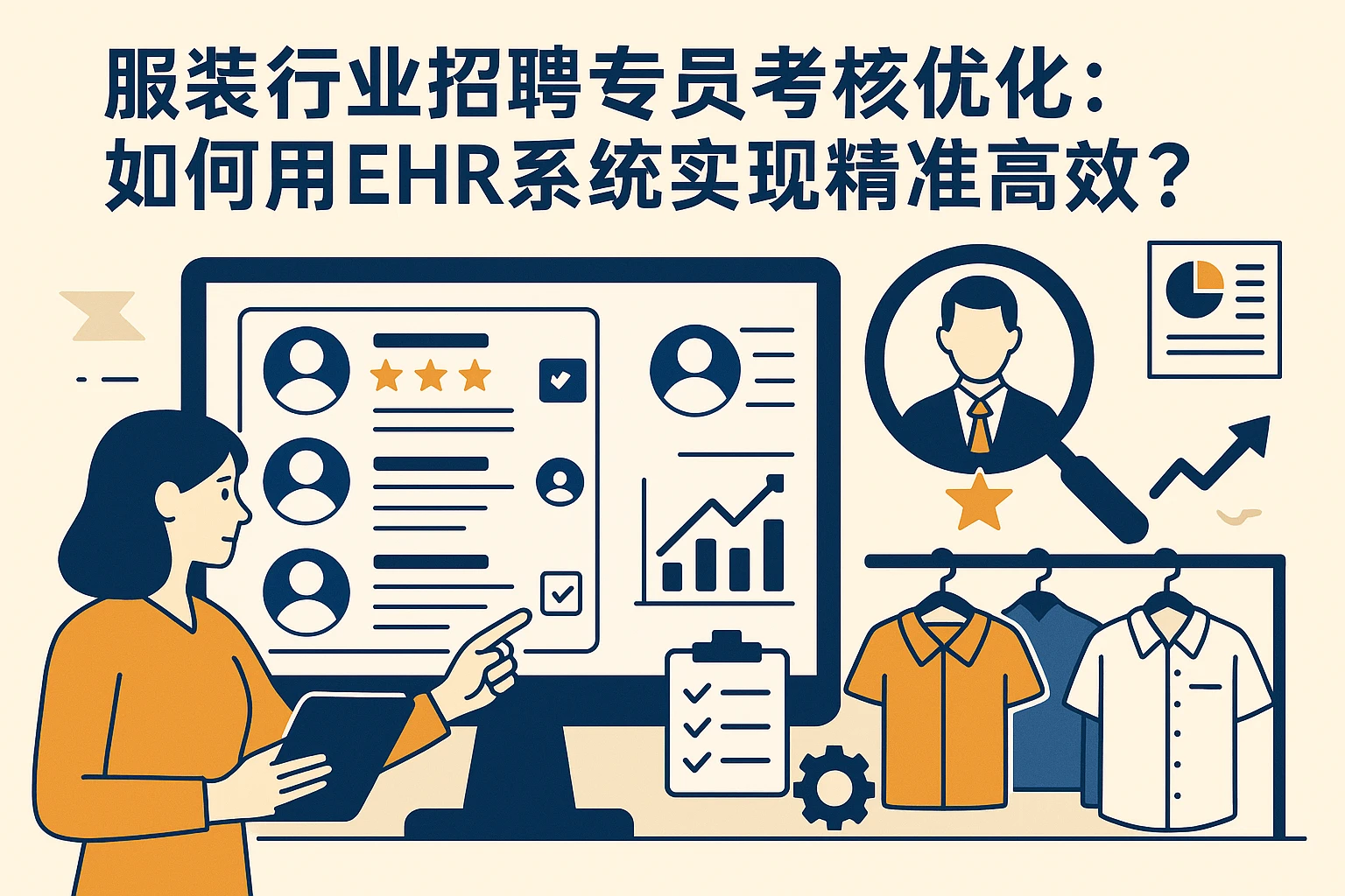 服装行业招聘专员考核优化：如何用EHR系统实现精准高效？