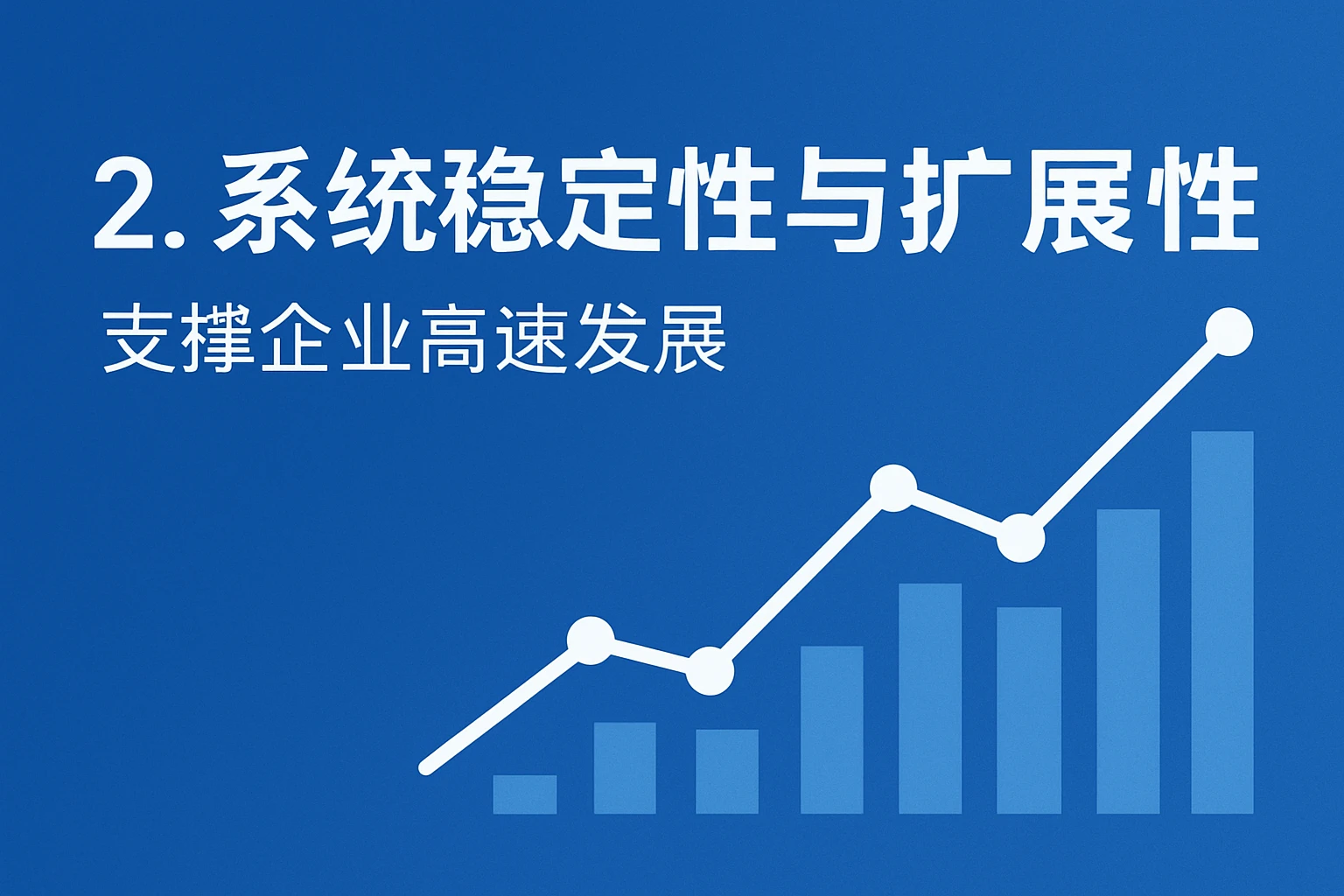 2. 系统稳定性与扩展性：支撑企业高速发展