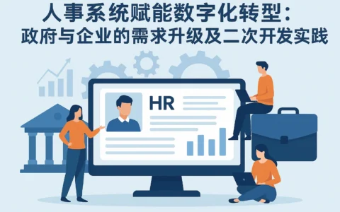 人事系统赋能数字化转型：政府与企业的需求升级及二次开发实践