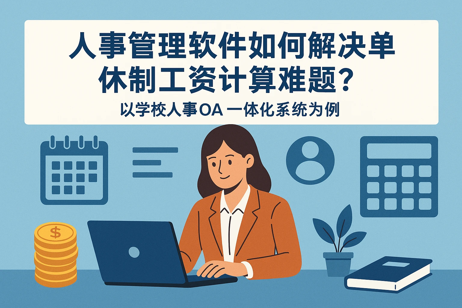 人事管理软件如何解决单休制工资计算难题？以学校人事OA一体化系统为例