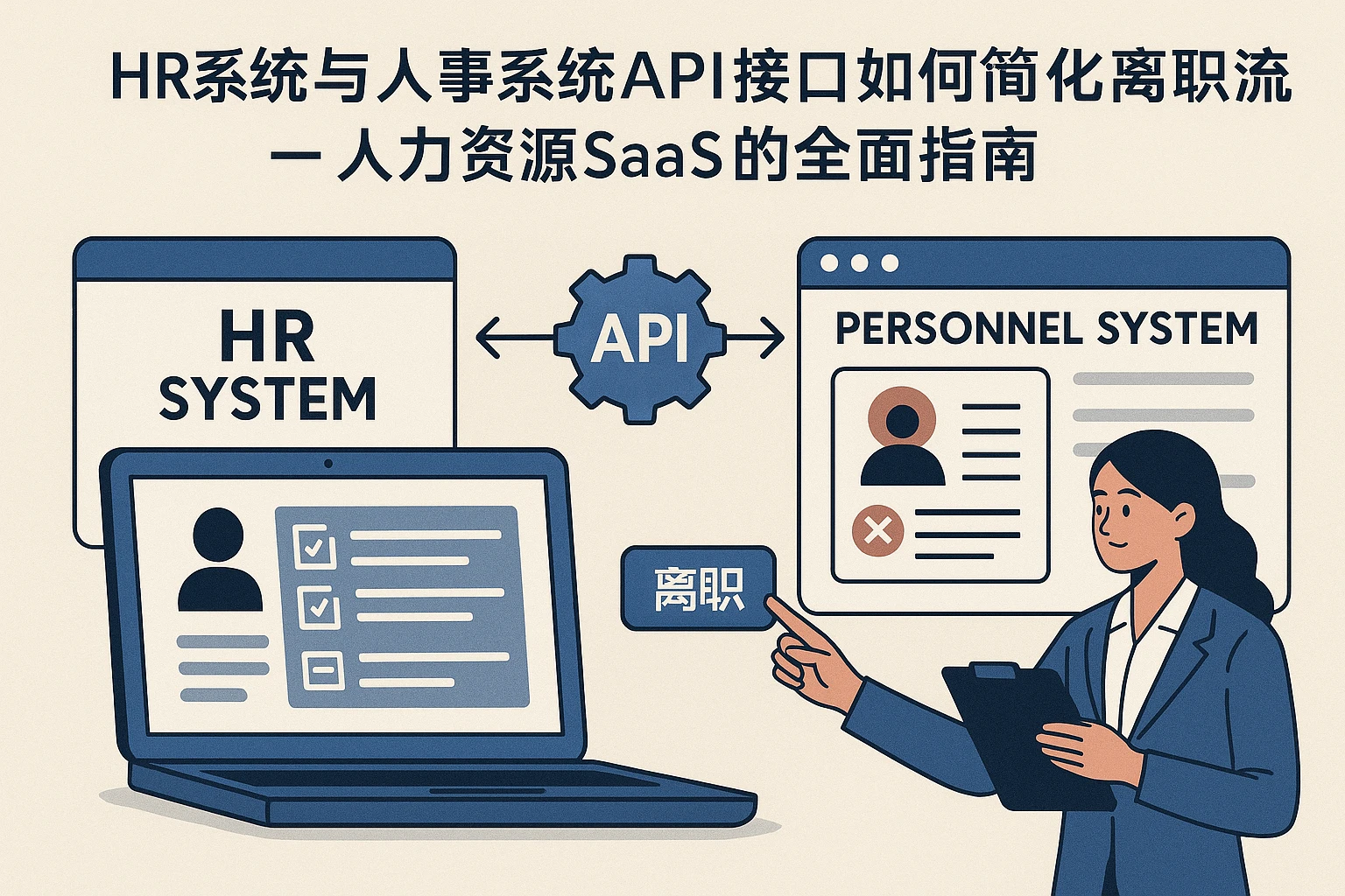 HR系统与人事系统API接口如何简化离职流程 - 人力资源SaaS的全面指南