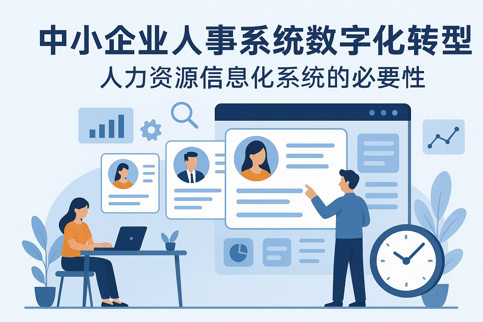 中小企业人事系统数字化转型：人力资源信息化系统的必要性