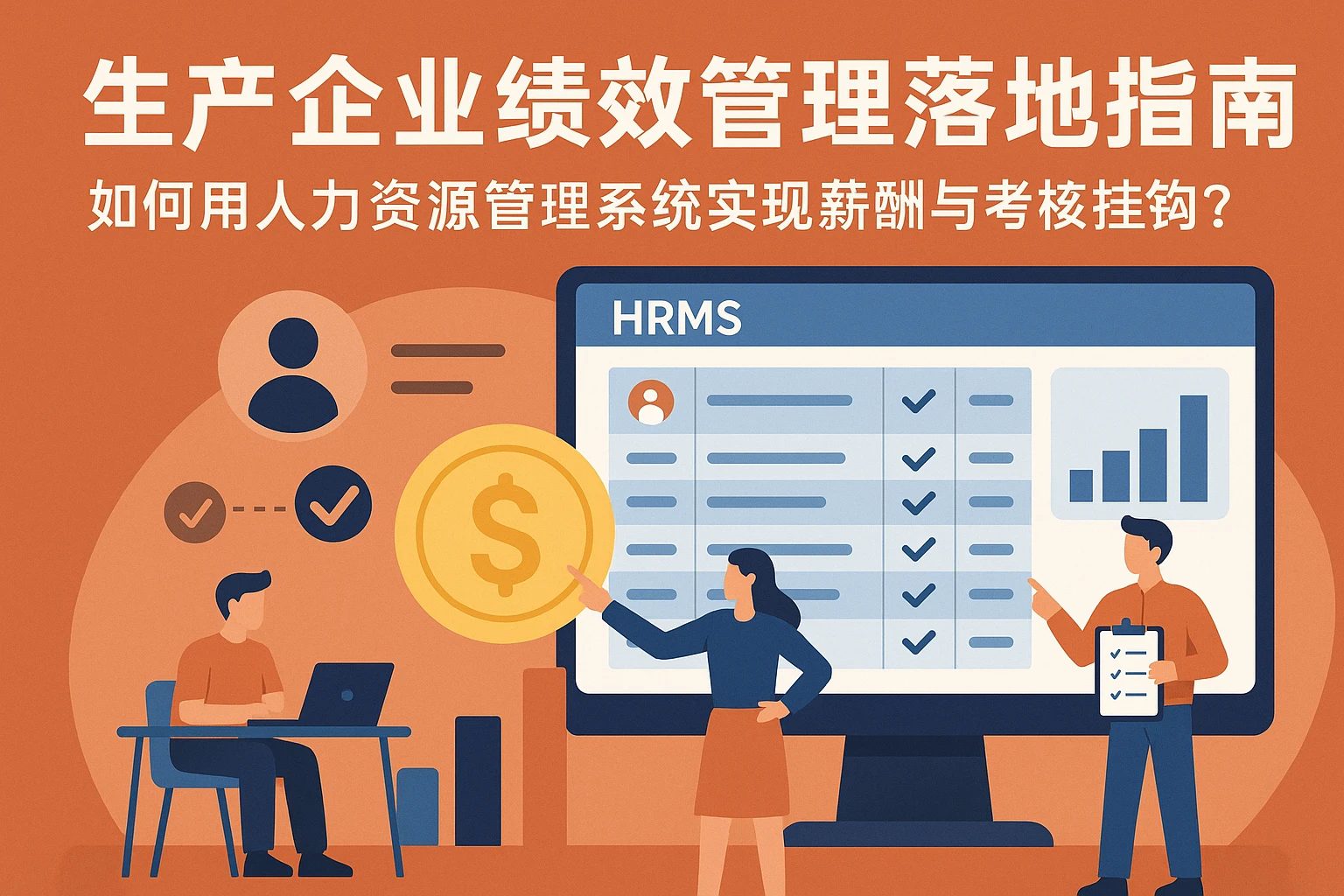 生产企业绩效管理落地指南：如何用人力资源管理系统实现薪酬与考核挂钩？