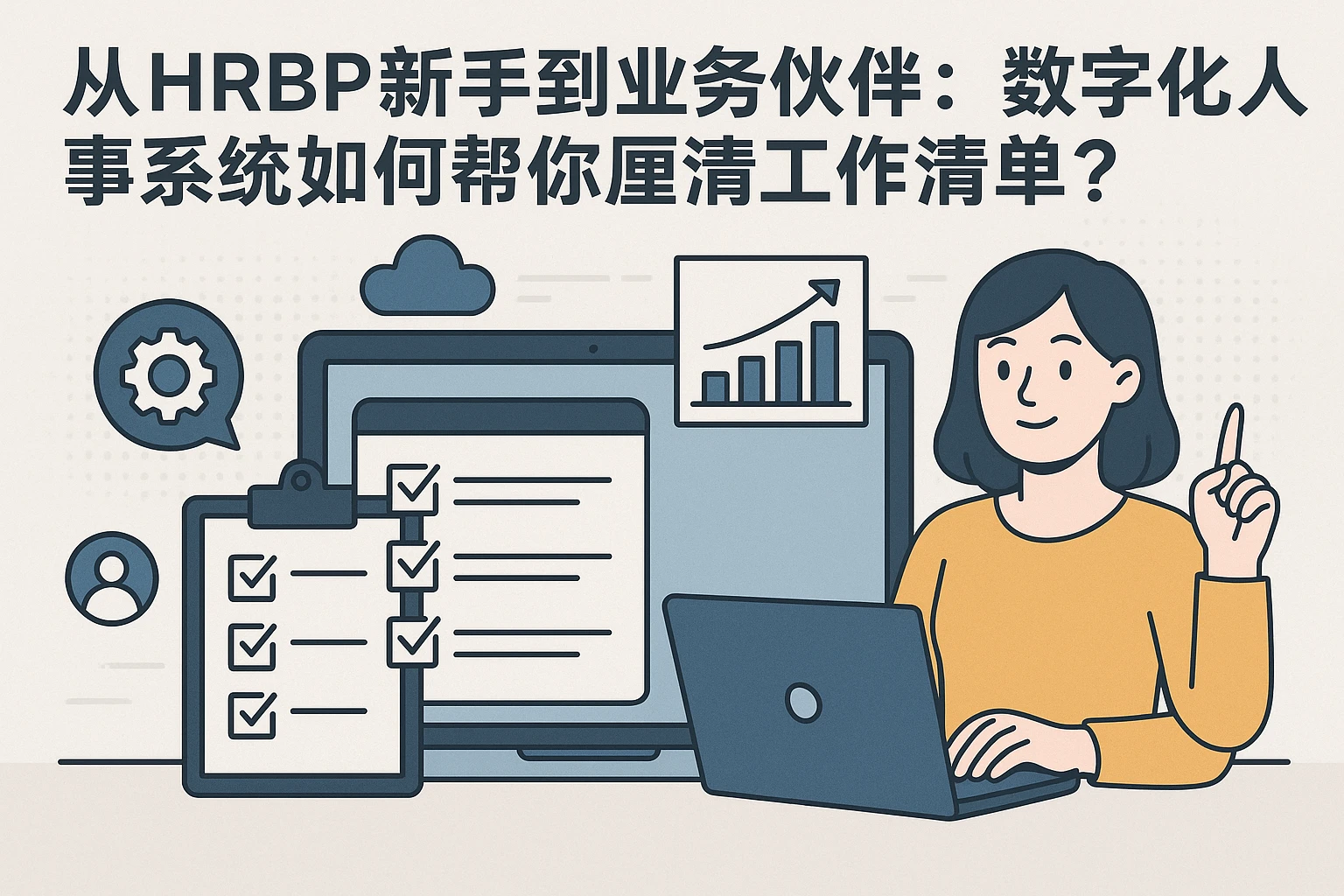 从HRBP新手到业务伙伴：数字化人事系统如何帮你厘清工作清单？