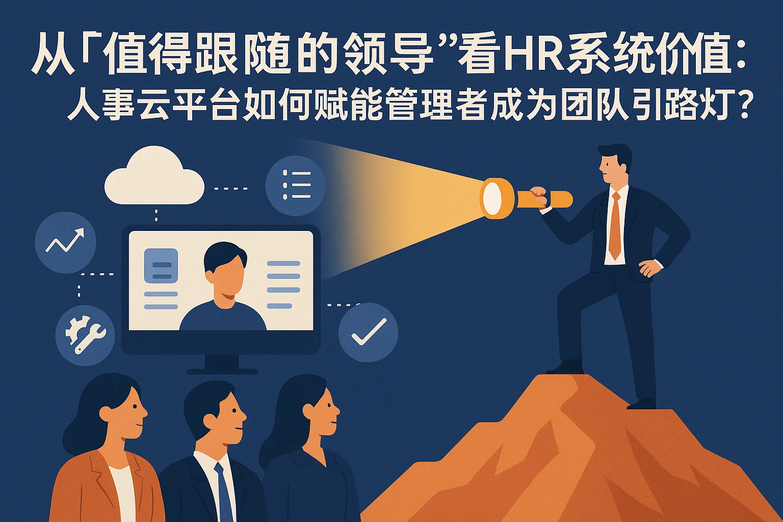 从“值得跟随的领导”看HR系统价值：人事云平台如何赋能管理者成为团队引路灯？