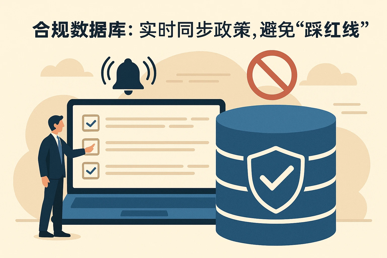 2. 合规数据库：实时同步政策，避免“踩红线”