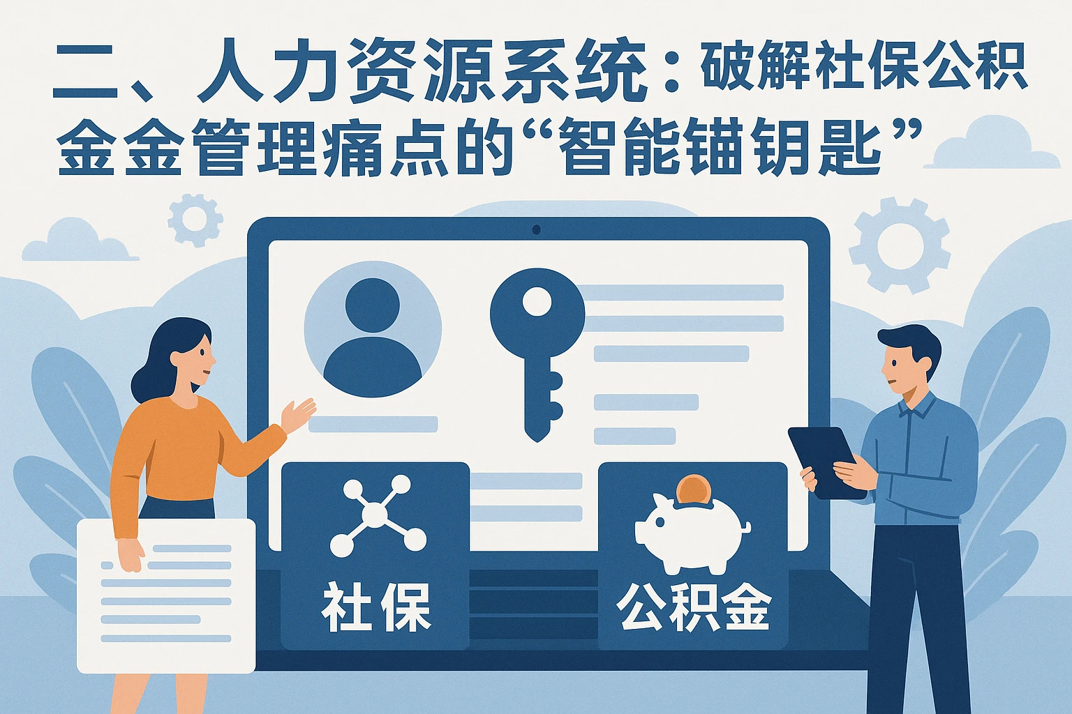 二、人力资源系统：破解社保公积金管理痛点的“智能钥匙”