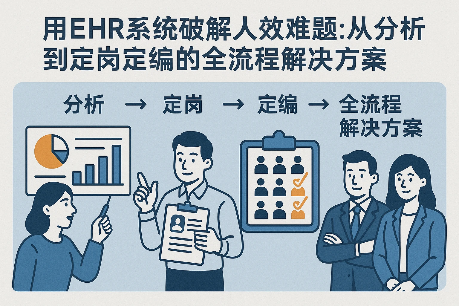 用EHR系统破解人效难题：从分析到定岗定编的全流程解决方案