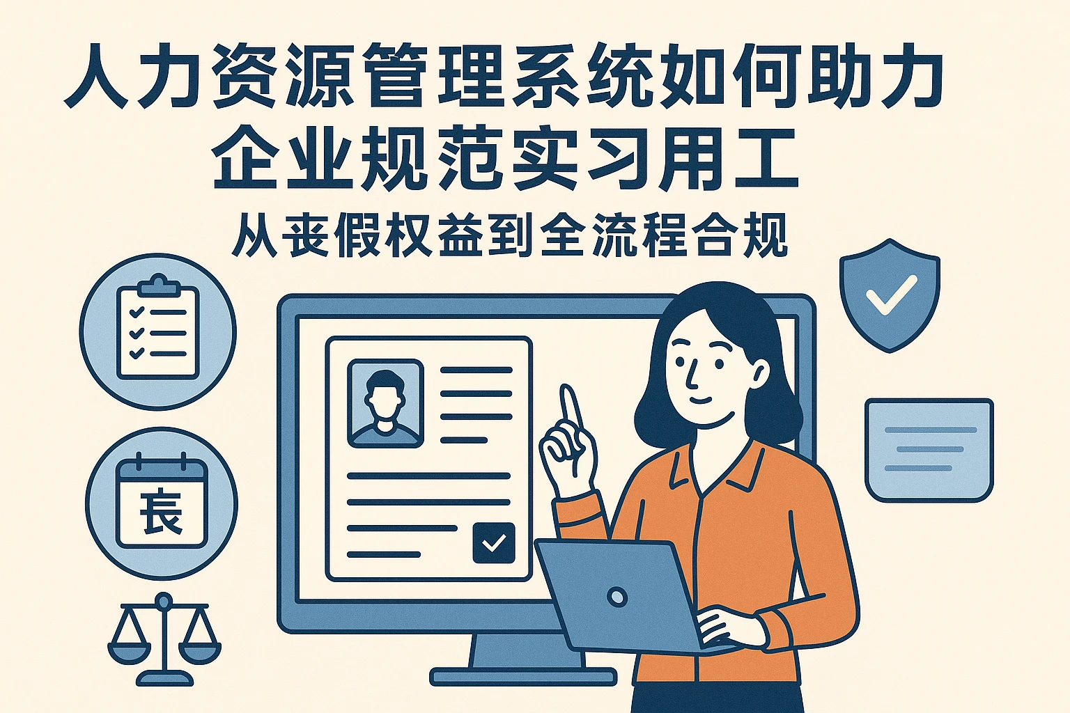 人力资源管理系统如何助力企业规范实习用工:从丧假权益到全流程合规