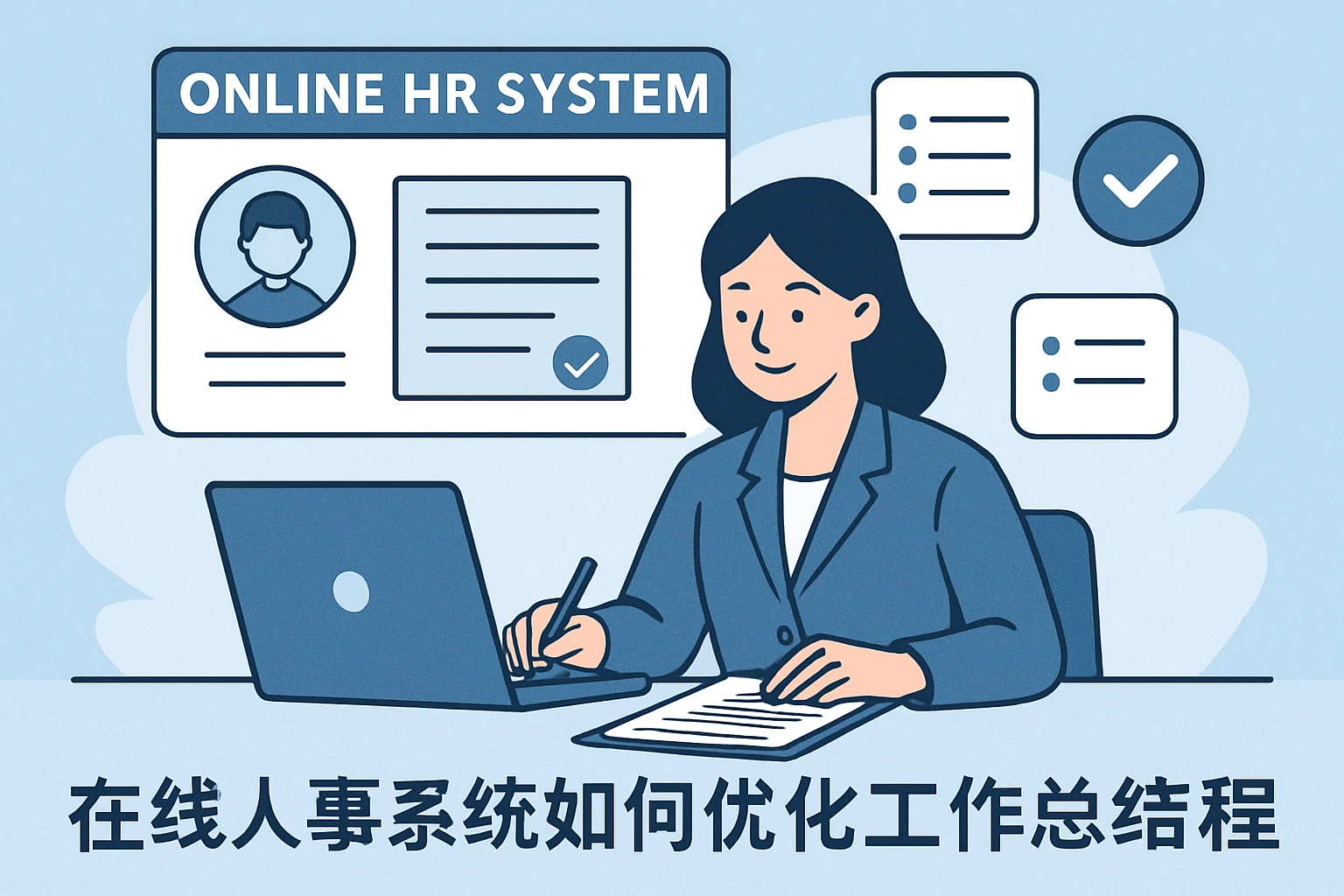 在线人事系统如何优化工作总结流程