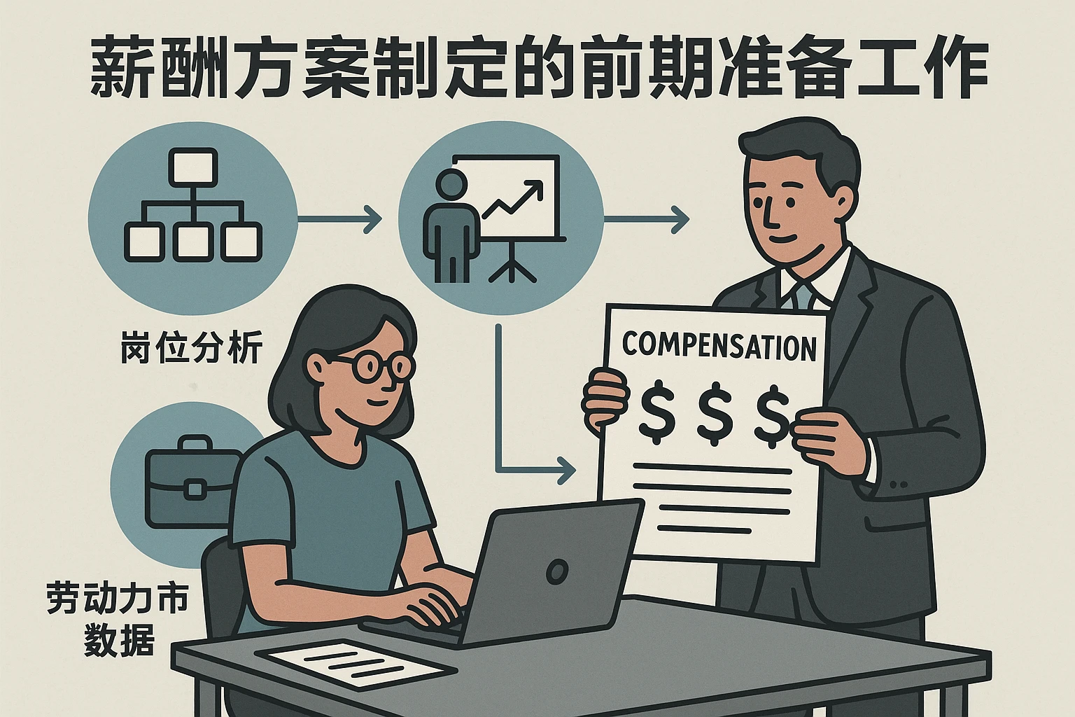 薪酬方案制定的前期准备工作