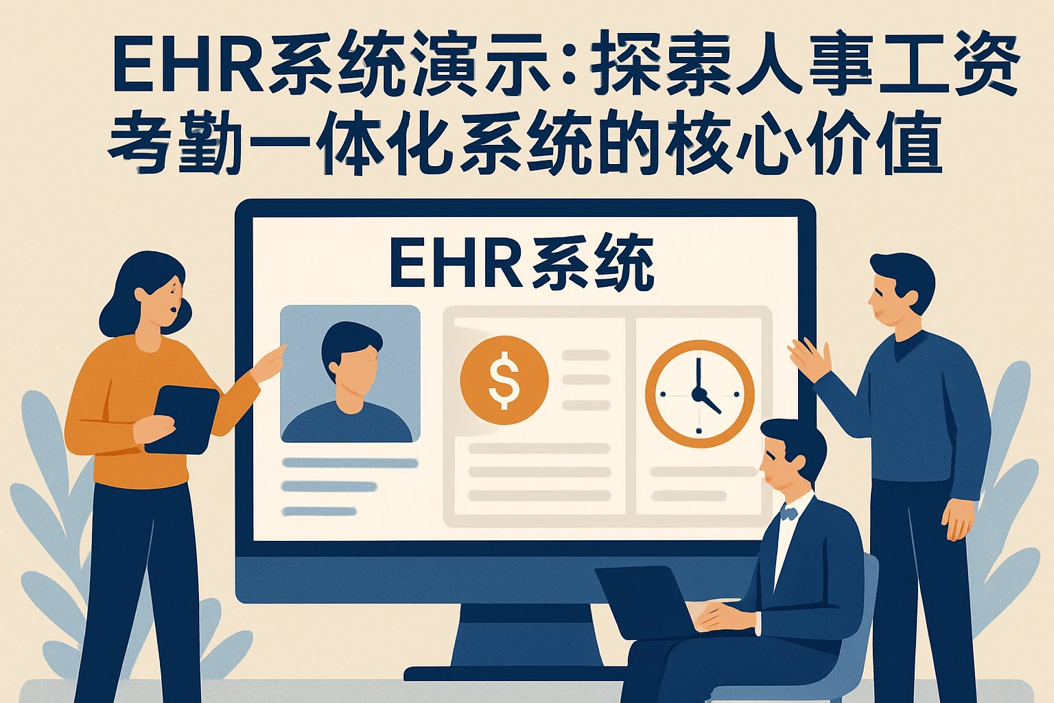 ehr系统演示：探索人事工资考勤一体化系统的核心价值