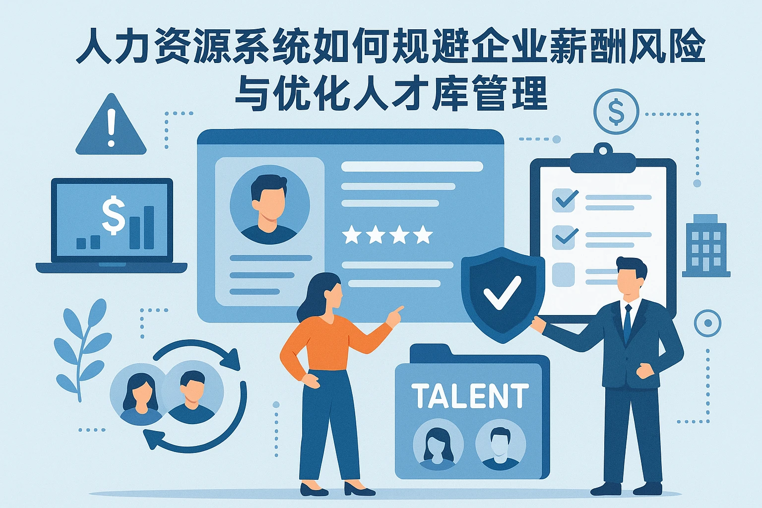 人力资源系统如何规避企业薪酬风险与优化人才库管理