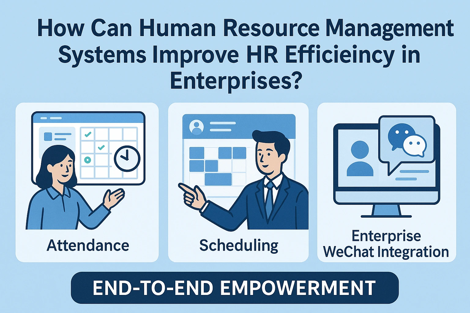 人事管理系统如何破解企业HR效率瓶颈?从考勤排班到企业微信集成的全场景赋能