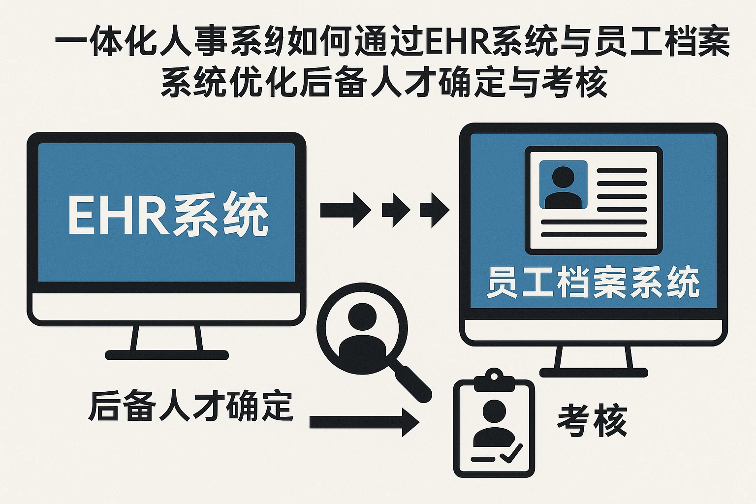 一体化人事系统如何通过EHR系统与员工档案系统优化后备人才确定与考核