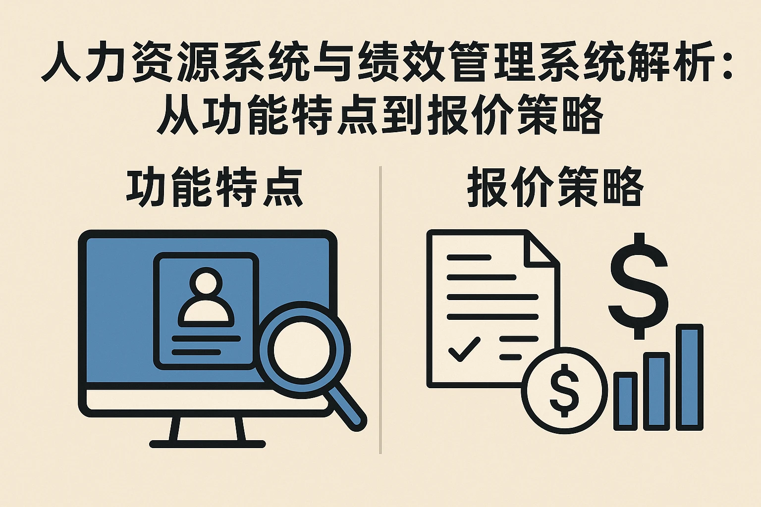 人力资源系统与绩效管理系统解析：从功能特点到报价策略