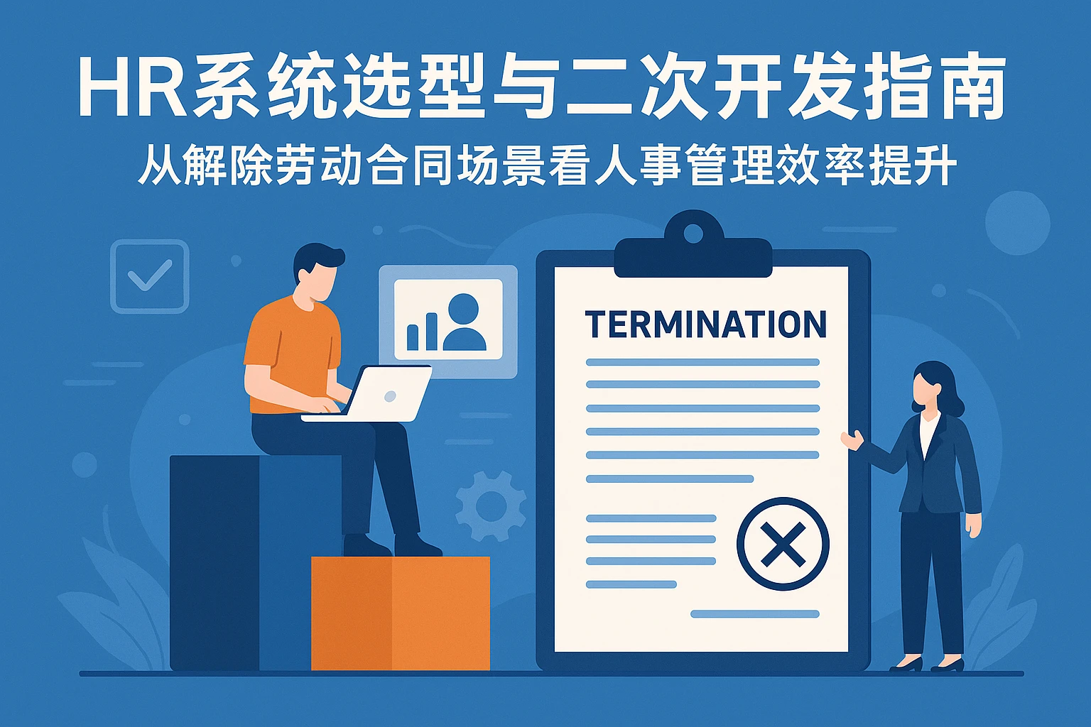 HR系统选型与二次开发指南：从解除劳动合同场景看人事管理效率提升