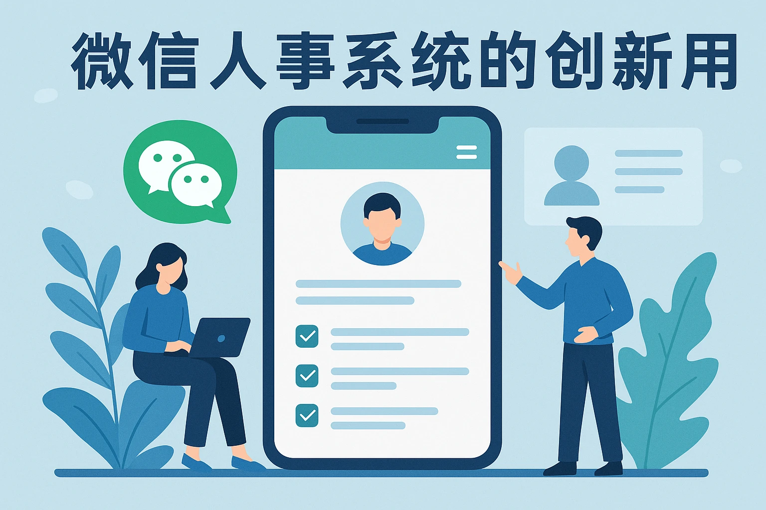 微信人事系统的创新应用