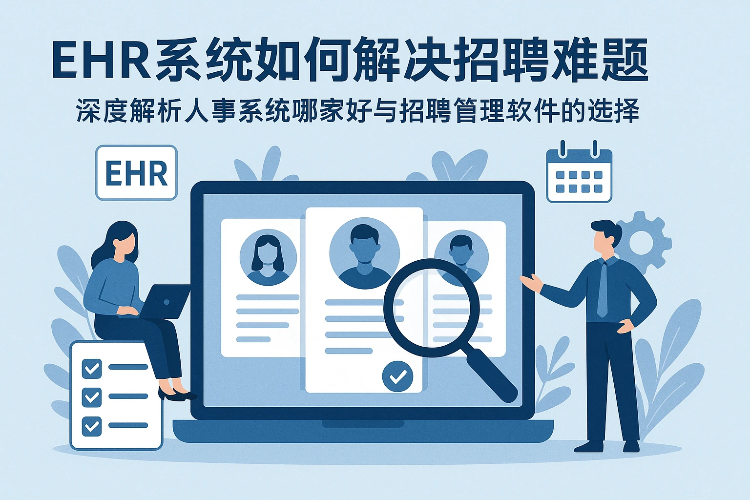 ehr系统如何解决招聘难题:深度解析人事系统哪家好与招聘管理软件的选择