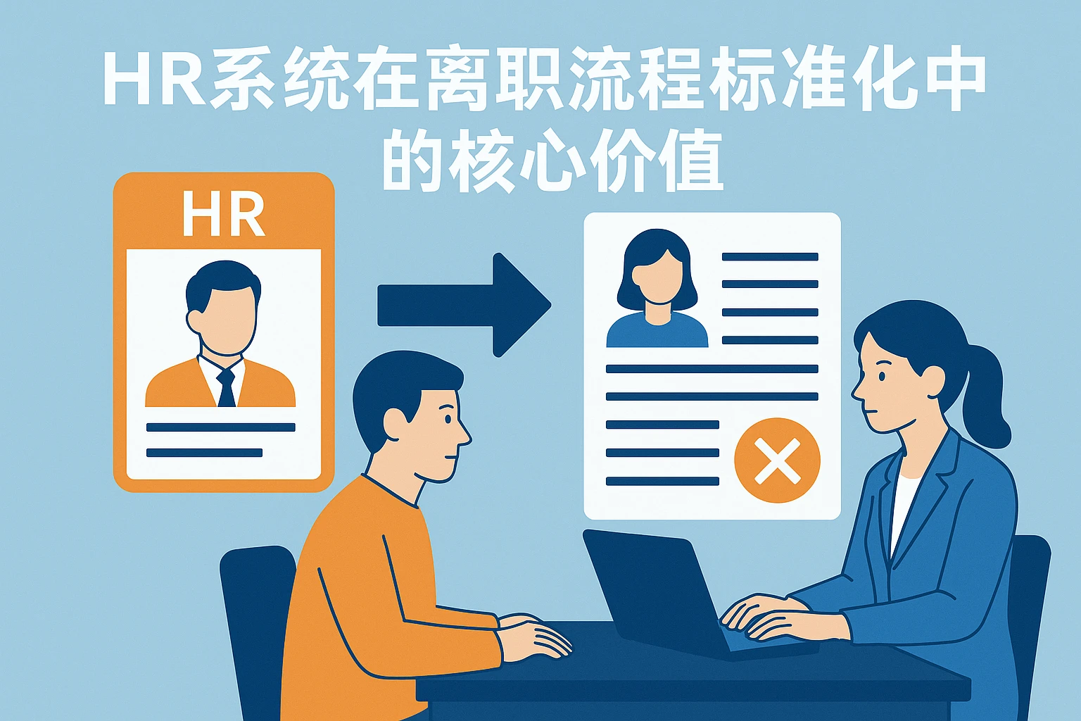 HR系统在离职流程标准化中的核心价值