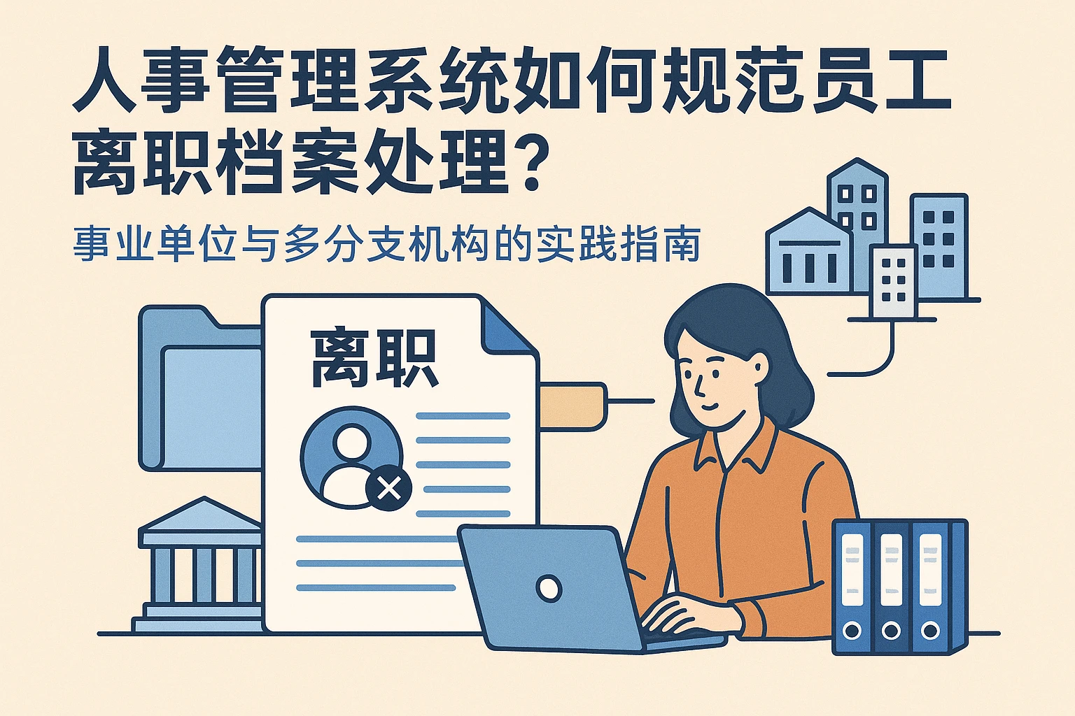 人事管理系统如何规范员工离职档案处理？事业单位与多分支机构的实践指南
