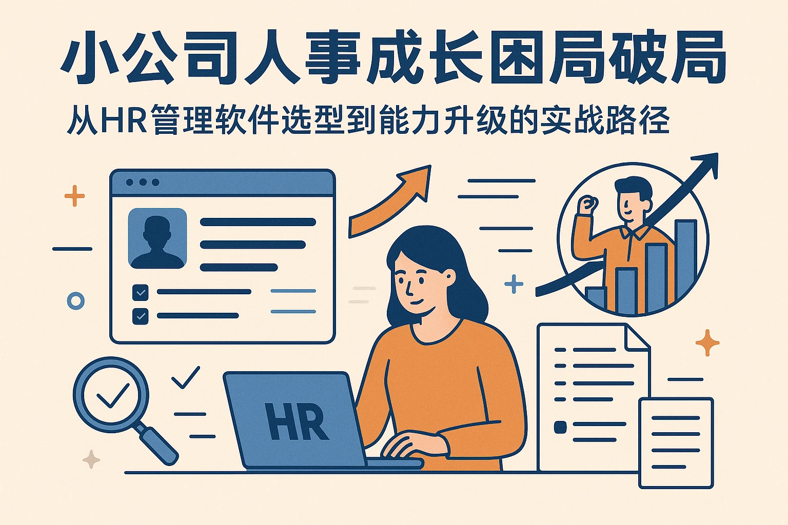 小公司人事成长困局破局：从HR管理软件选型到能力升级的实战路径