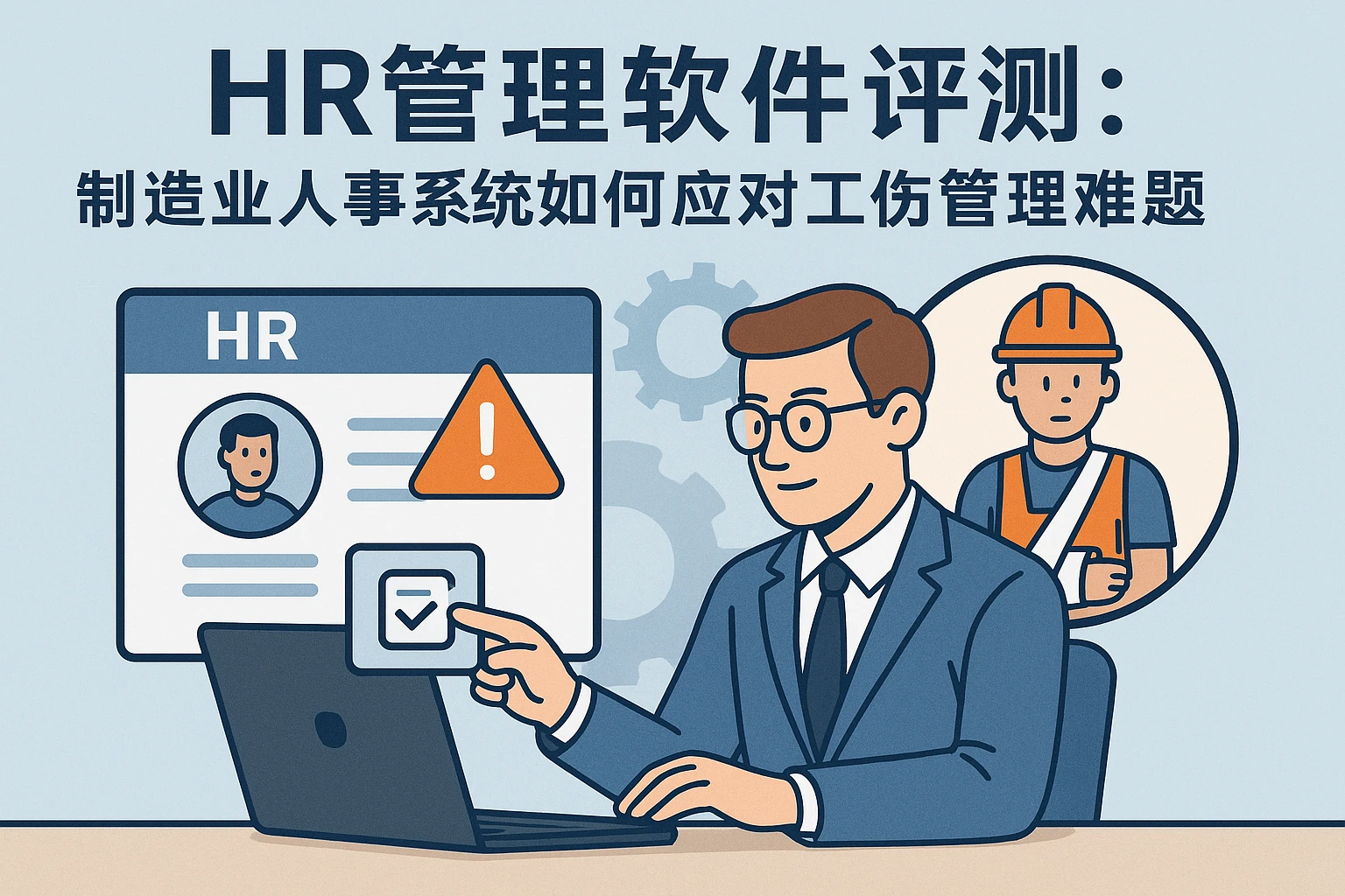 HR管理软件评测:制造业人事系统如何应对工伤管理难题