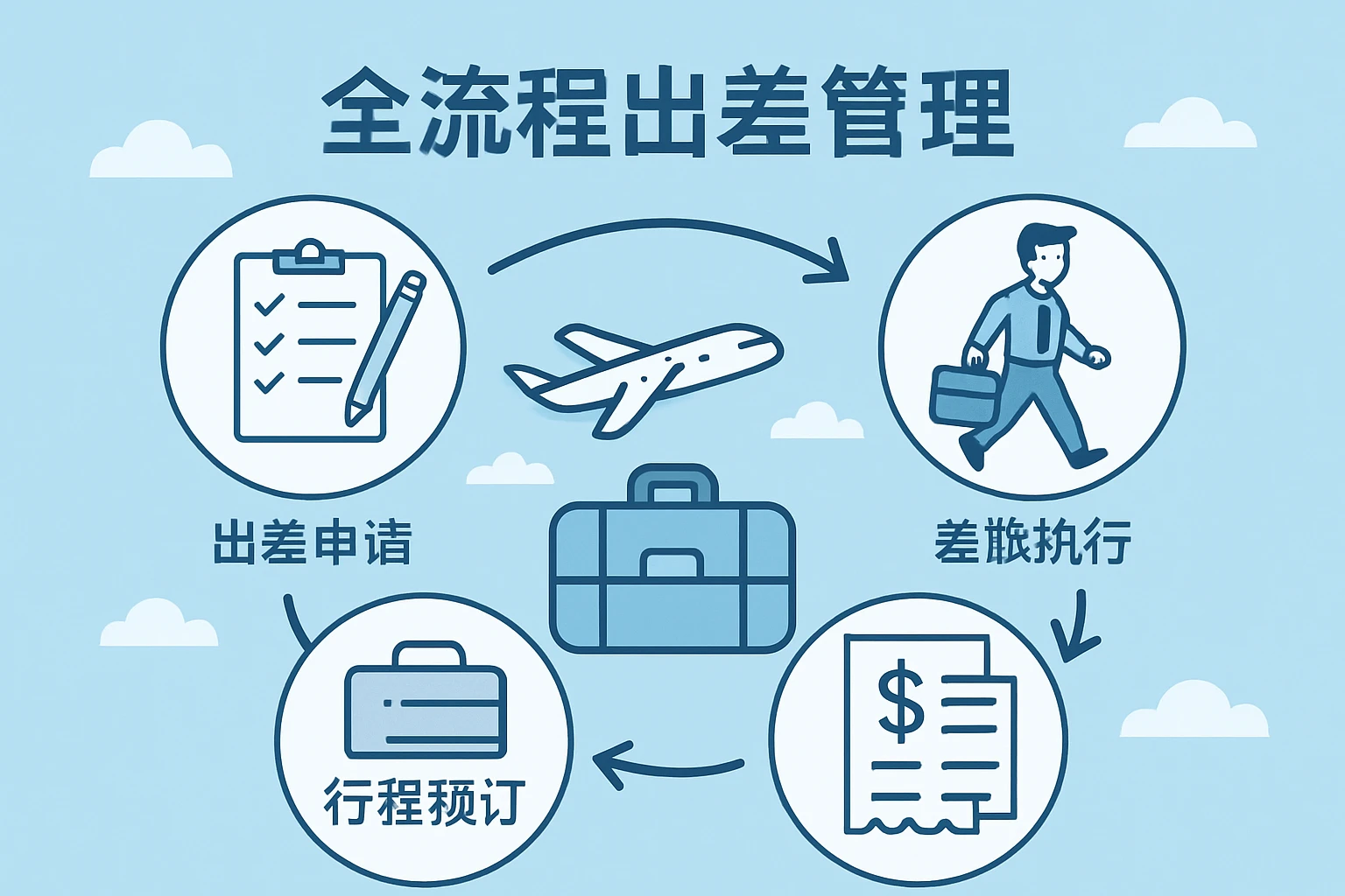 全流程出差管理