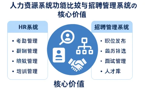 人力资源系统功能比较与招聘管理系统的核心价值