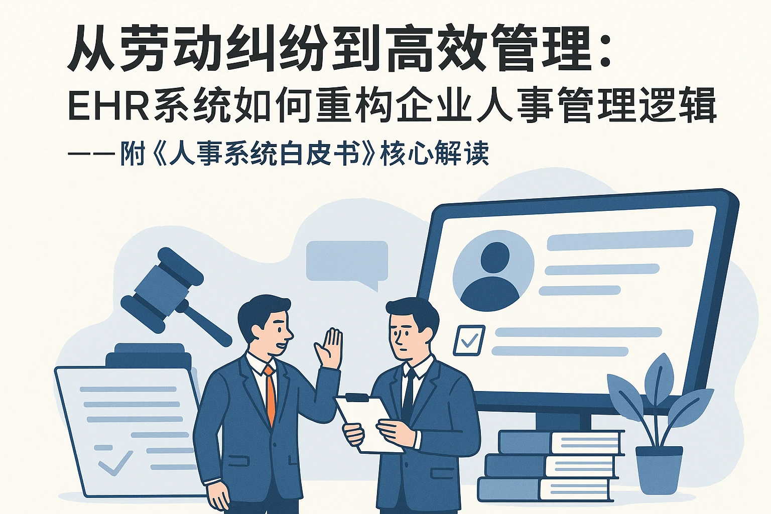 从劳动纠纷到高效管理：EHR系统如何重构企业人事管理逻辑——附《人事系统白皮书》核心解读