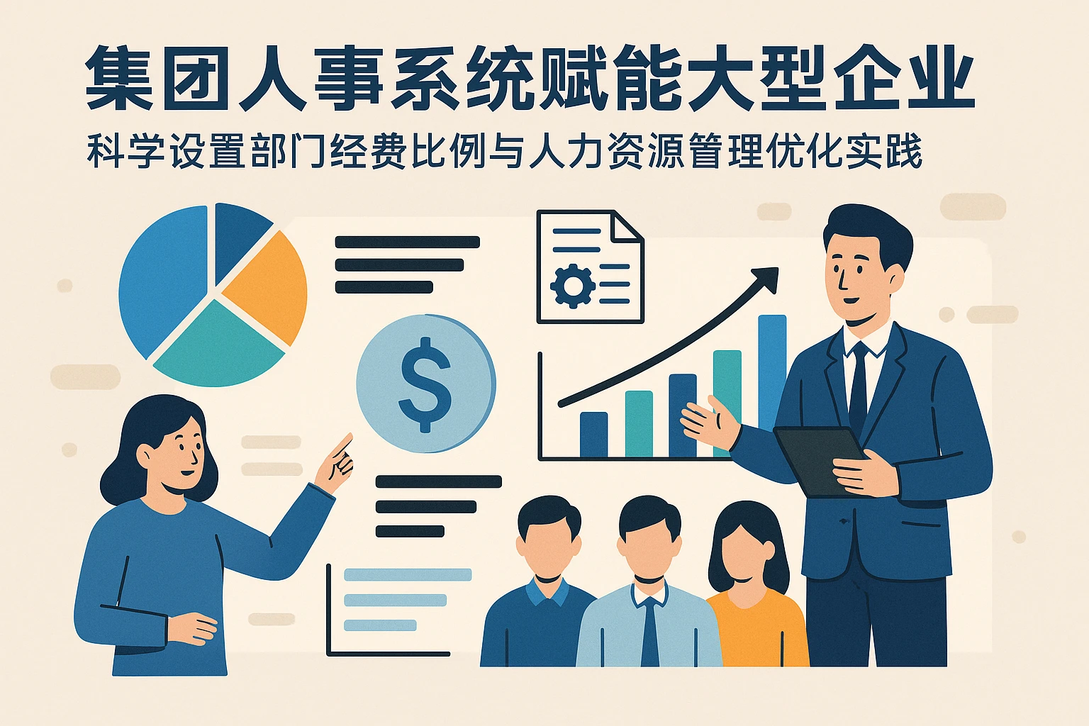 集团人事系统赋能大型企业：科学设置部门经费比例与人力资源管理优化实践