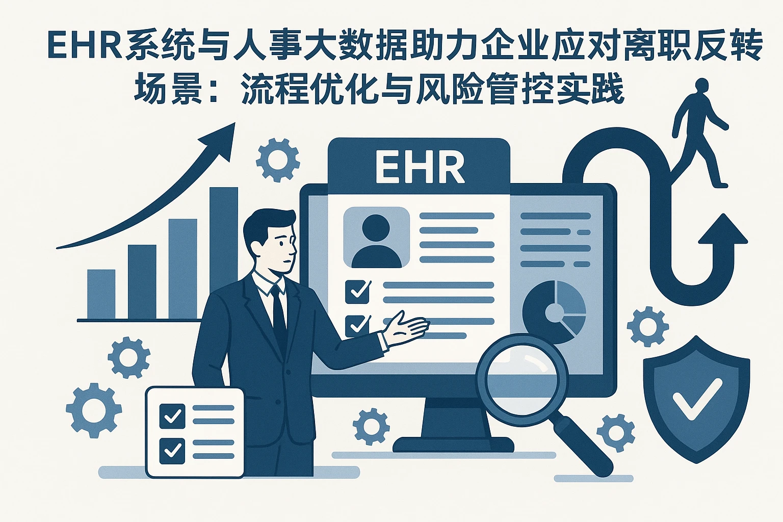 EHR系统与人事大数据助力企业应对离职反转场景:流程优化与风险管控实践