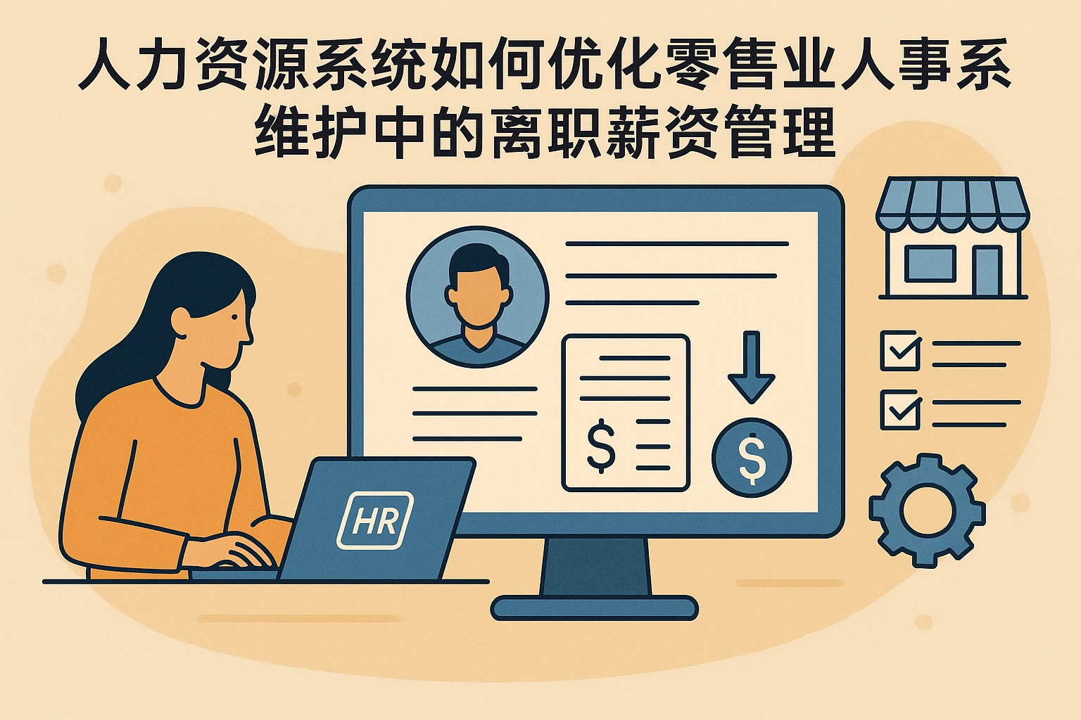 人力资源系统如何优化零售业人事系统维护中的离职薪资管理