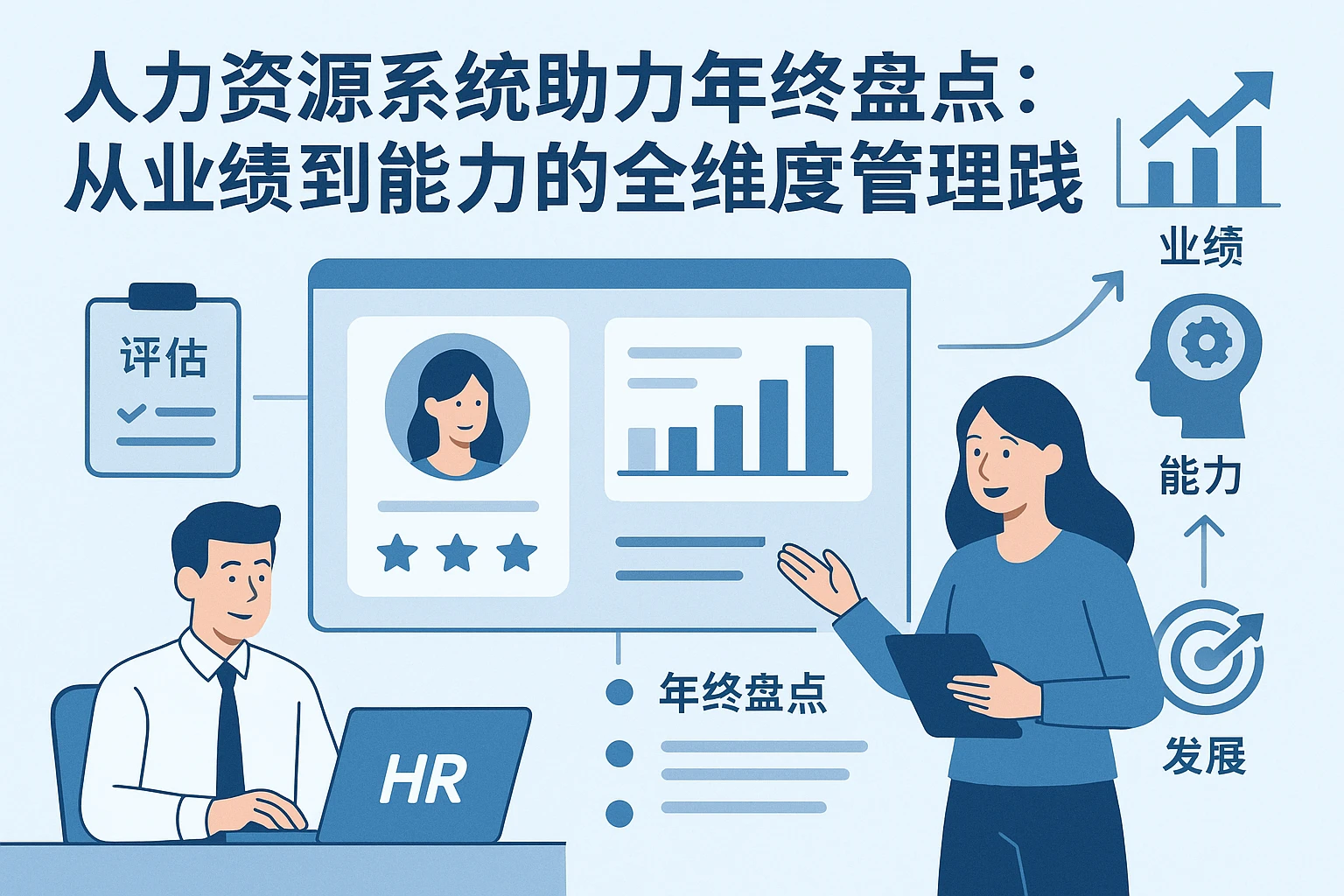 人力资源系统助力年终盘点：从业绩到能力的全维度管理实践