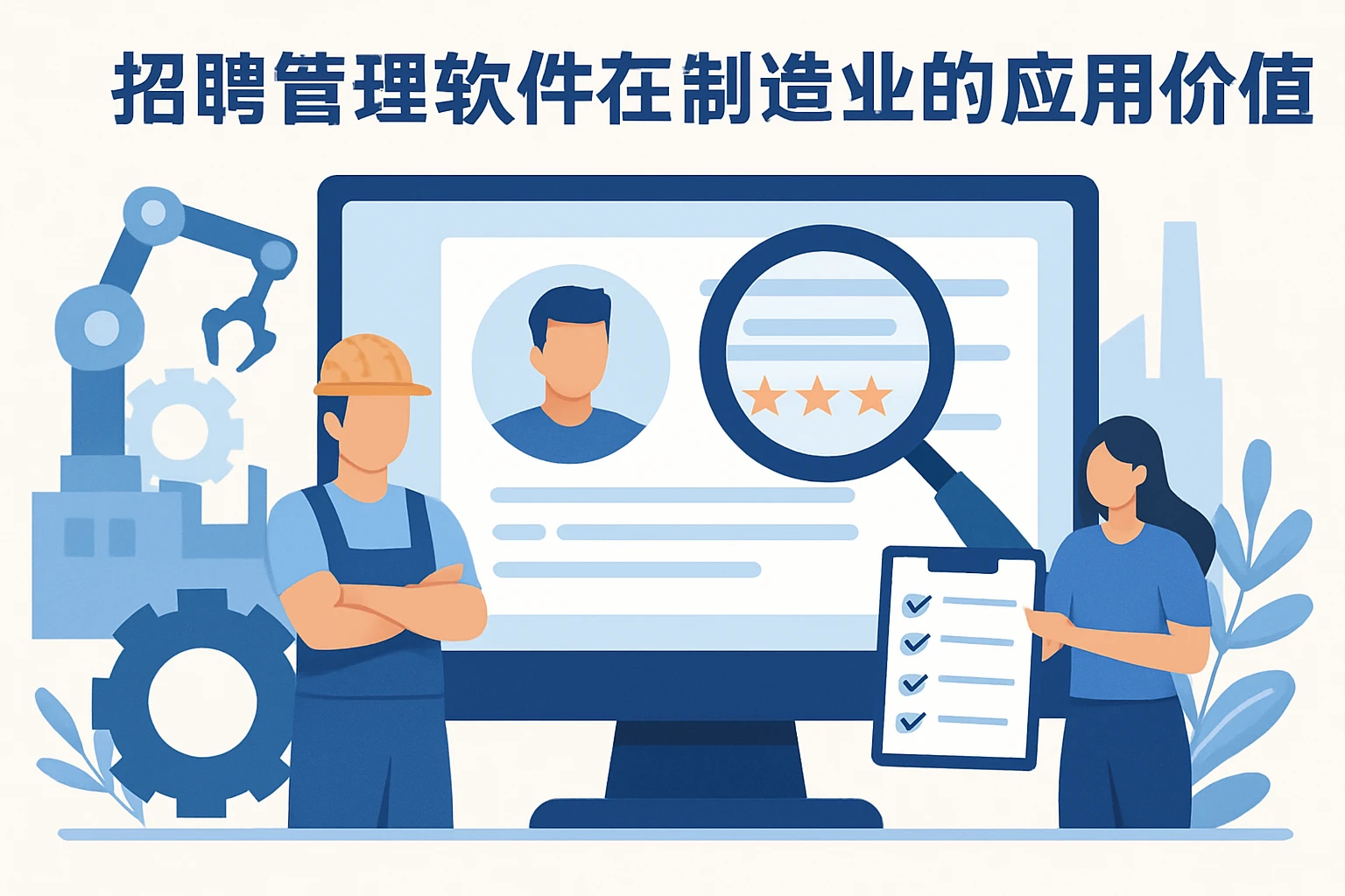 招聘管理软件在制造业的应用价值