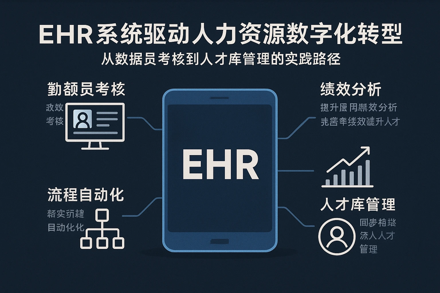EHR系统驱动人力资源数字化转型:从数据员考核到人才库管理的实践路径