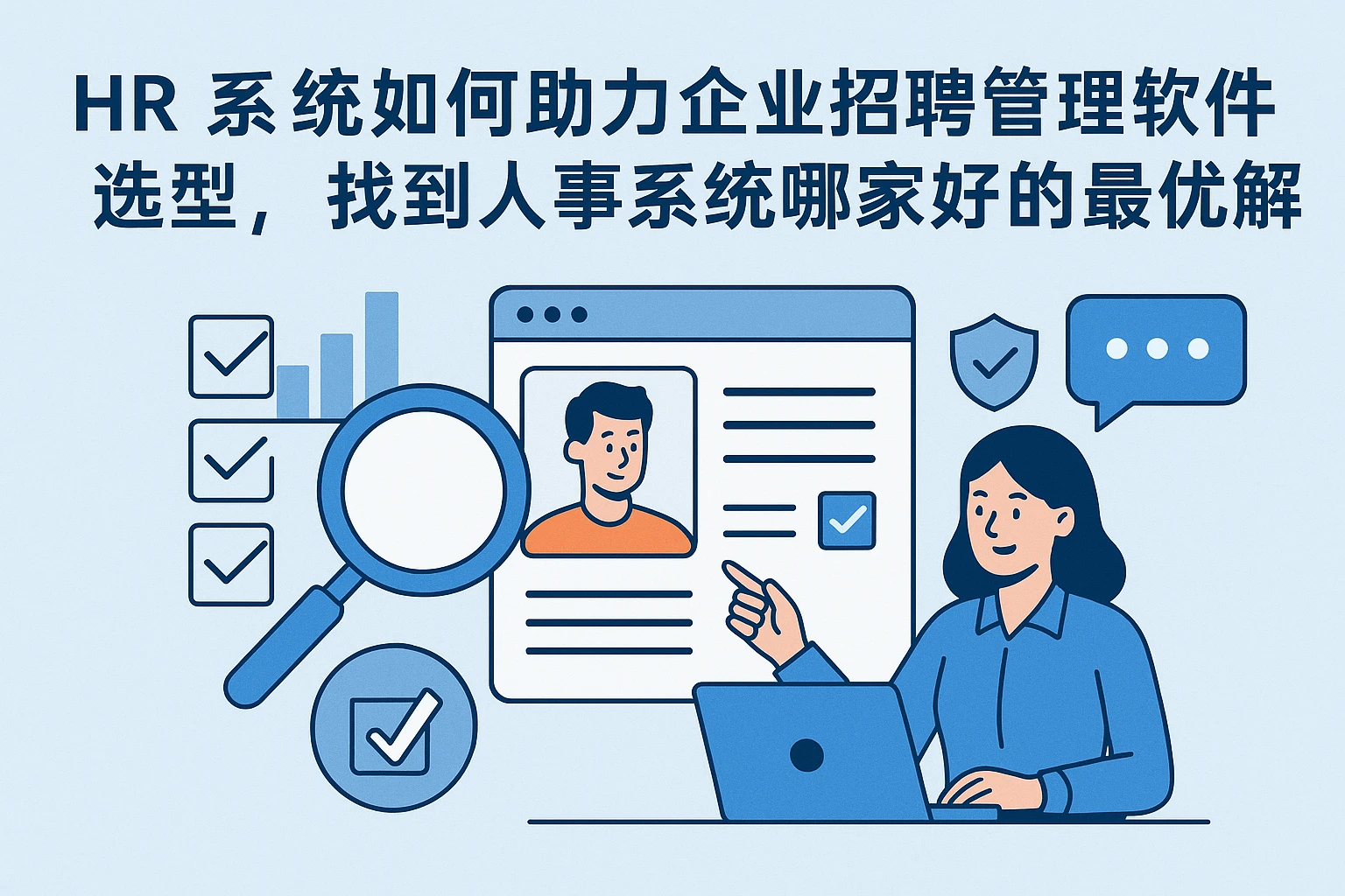 HR系统如何助力企业招聘管理软件选型,找到人事系统哪家好的最优解