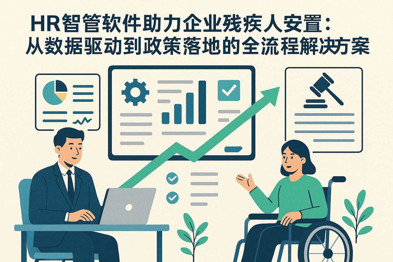 人事管理软件助力企业残疾人安置：从数据驱动到政策落地的全流程解决方案