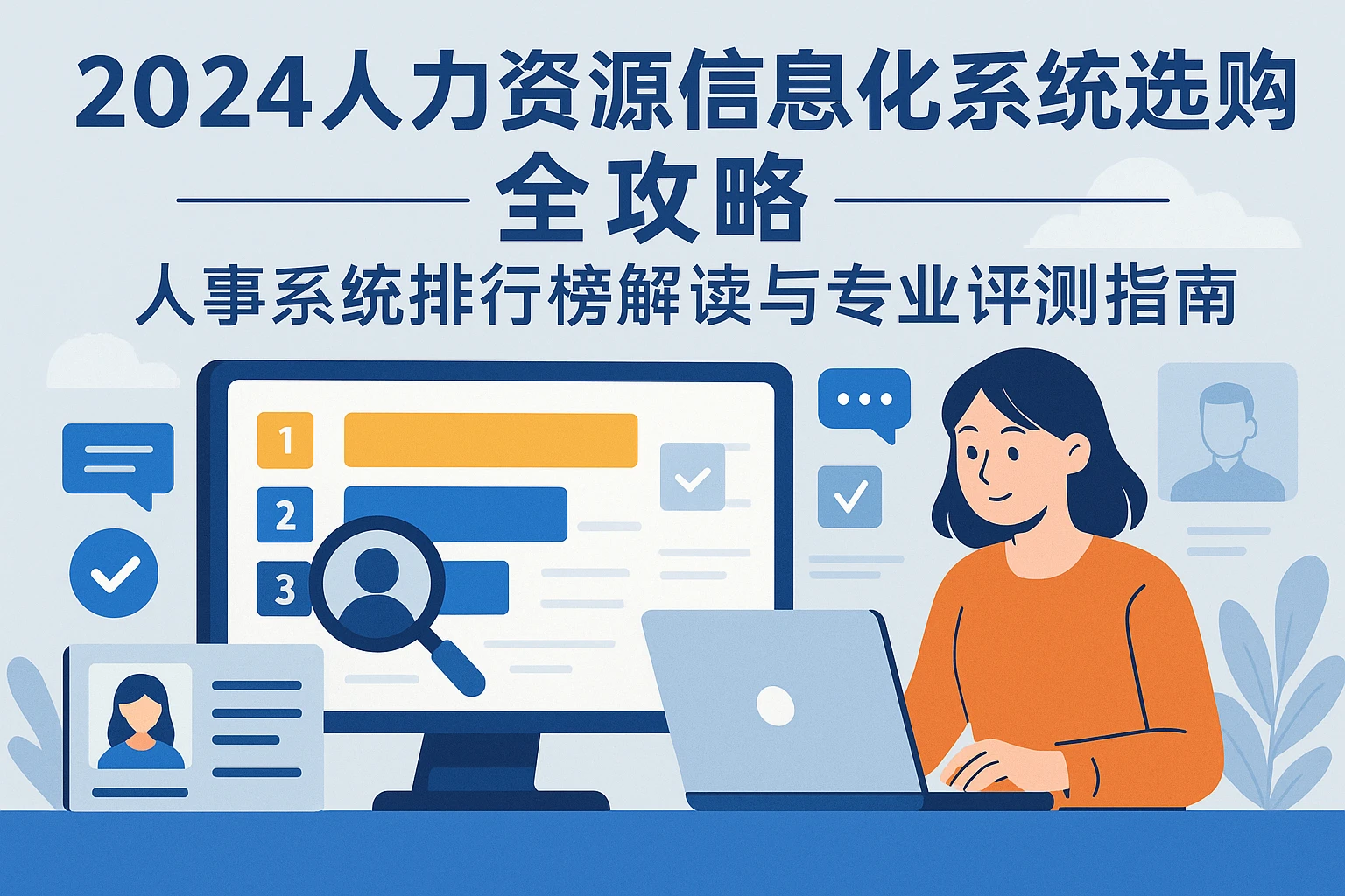2024人力资源信息化系统选购全攻略：人事系统排行榜解读与专业评测指南