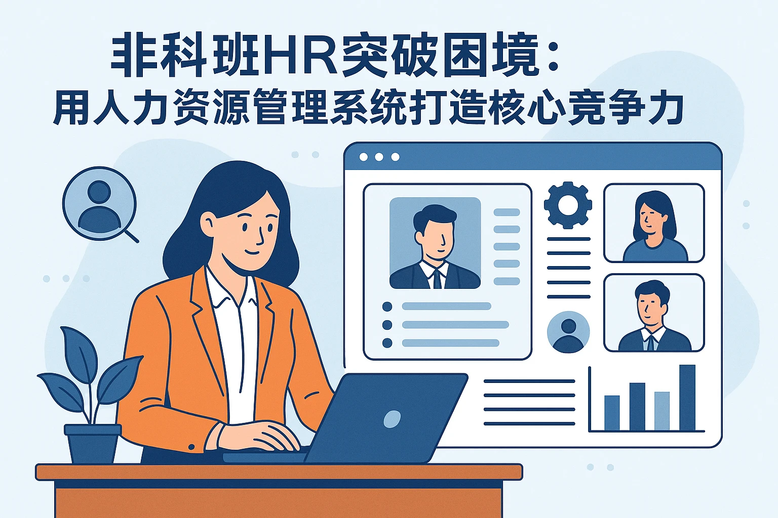 非科班HR突破困境：用人力资源管理系统打造核心竞争力