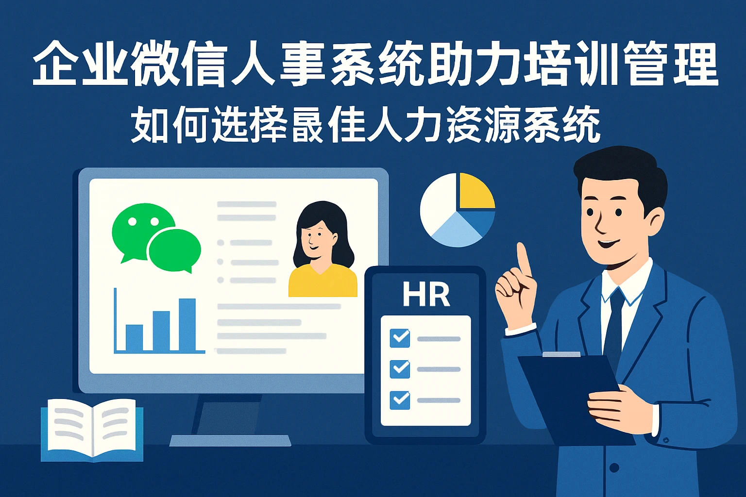 企业微信人事系统助力培训管理,如何选择最佳人力资源系统
