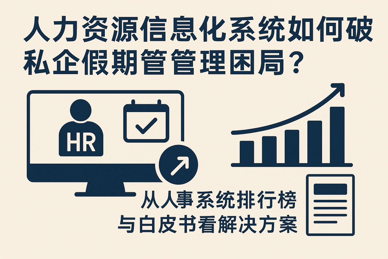 人力资源信息化系统如何破解私企假期管理困局?从人事系统排行榜与白皮书看解决方案
