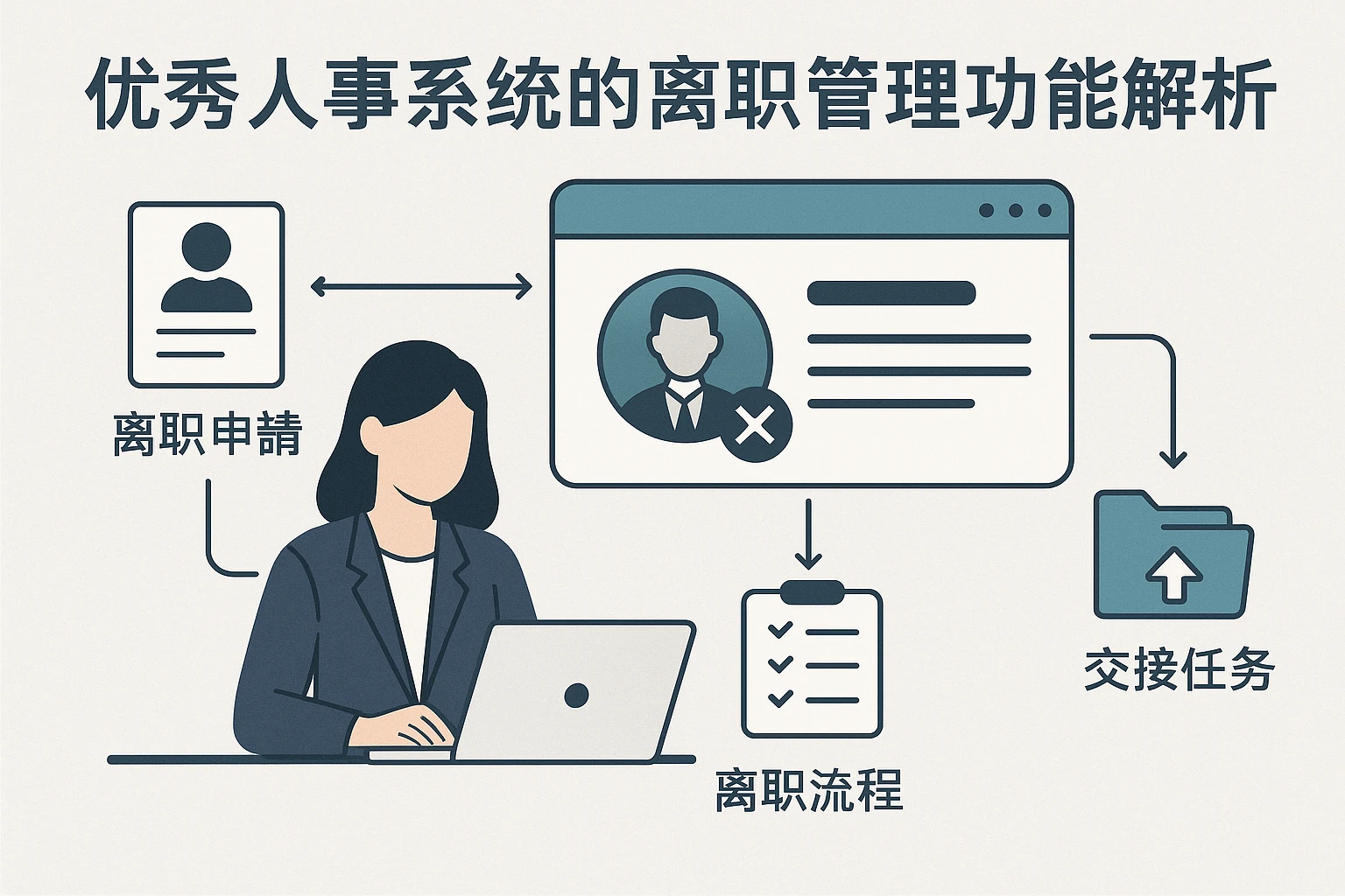 优秀人事系统的离职管理功能解析