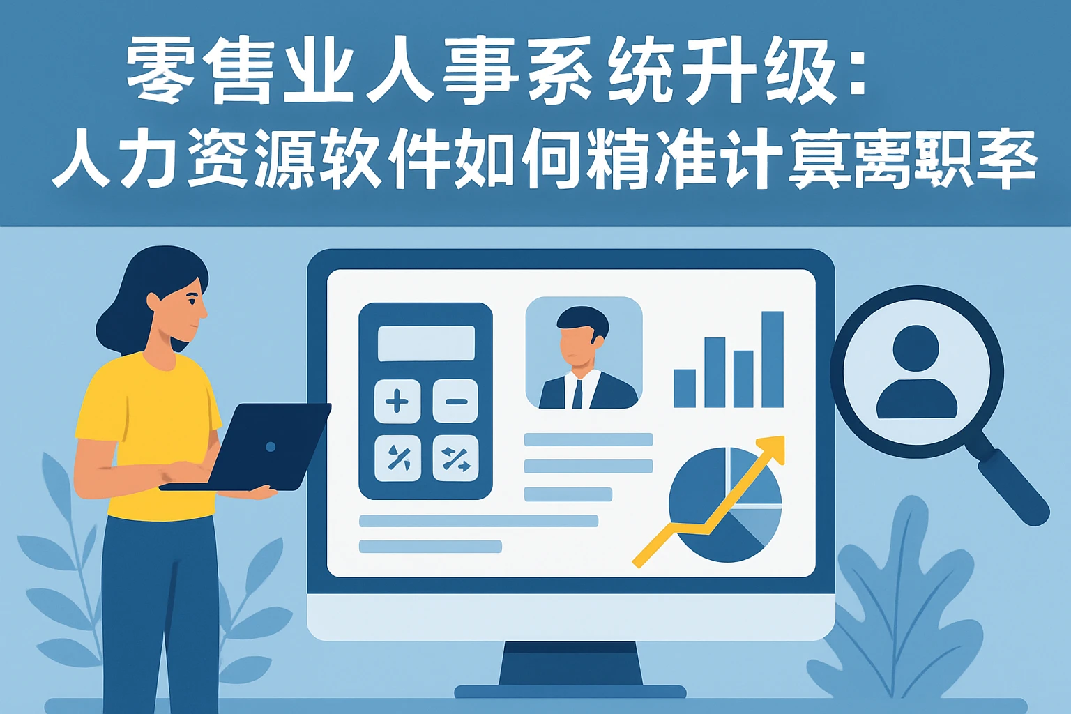 零售业人事系统升级：人力资源软件如何精准计算离职率