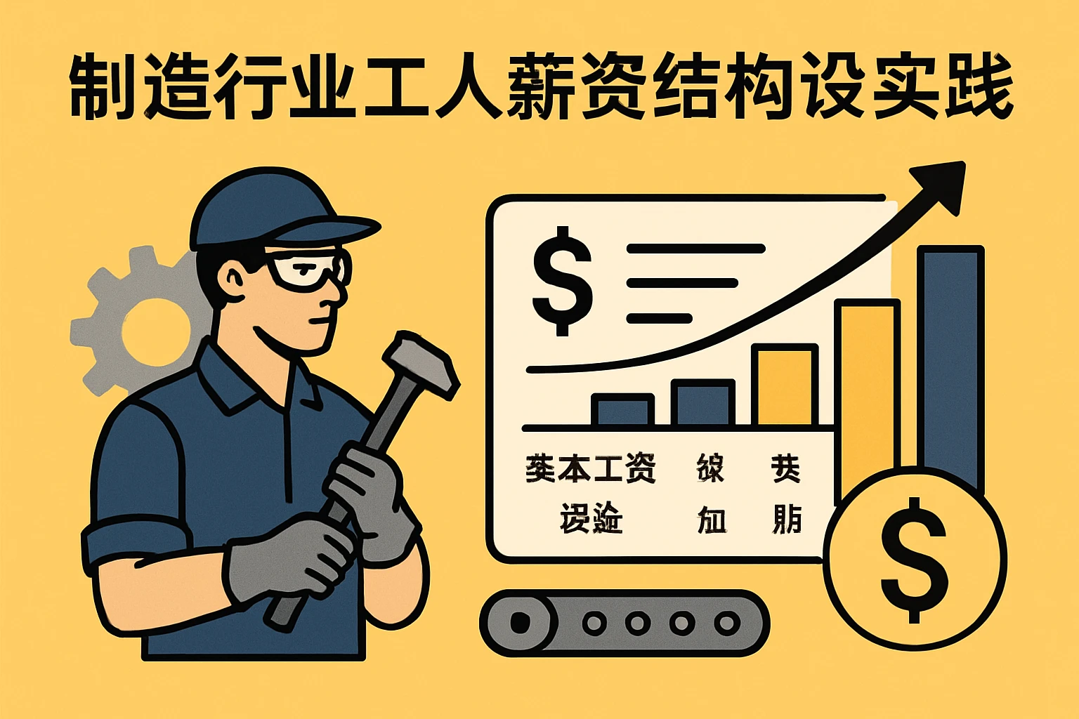 制造行业工人薪资结构设计实践