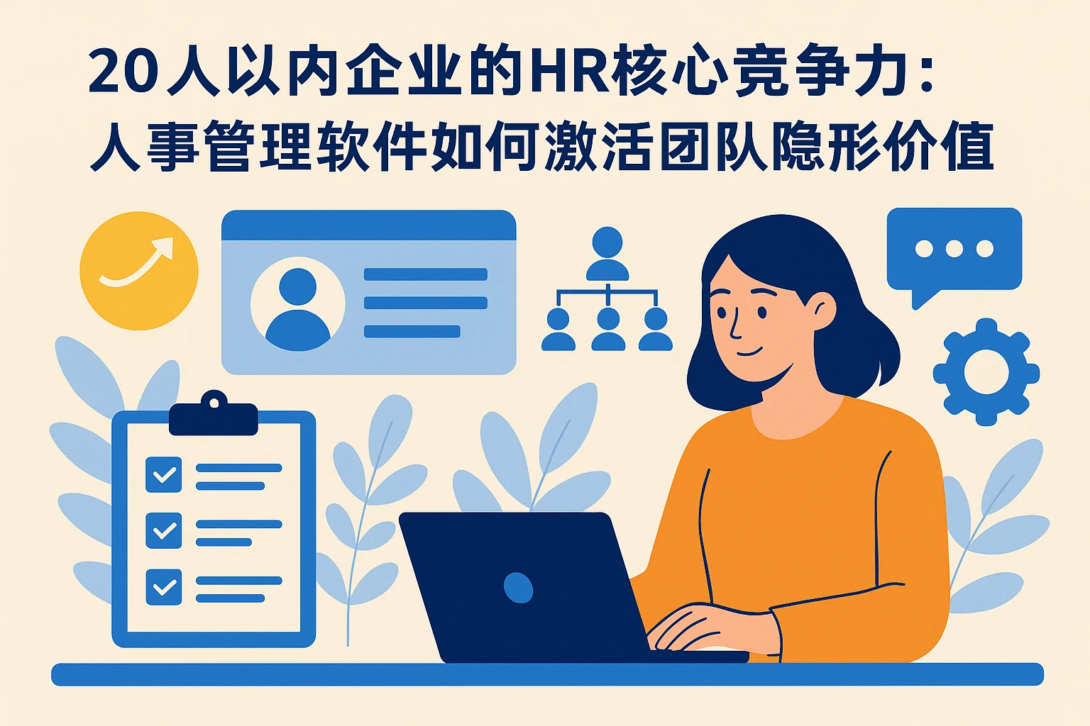20人以内企业的HR核心竞争力:人事管理软件如何激活团队隐形价值