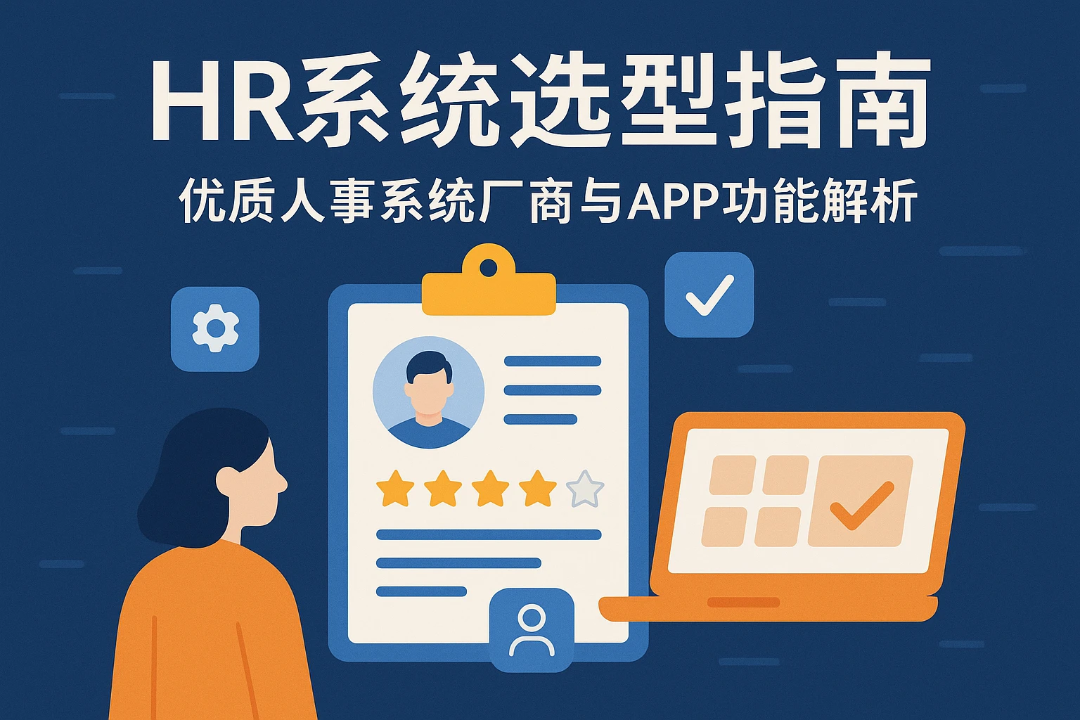 HR系统选型指南:优质人事系统厂商与APP功能解析