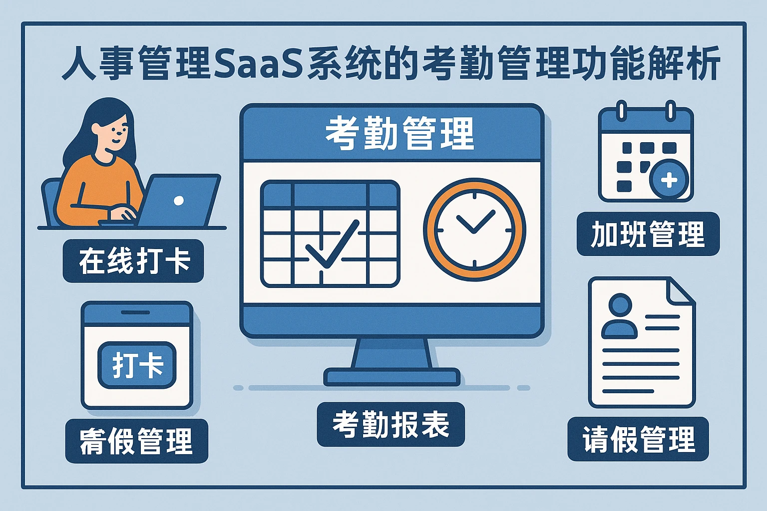人事管理SaaS系统的考勤管理功能解析