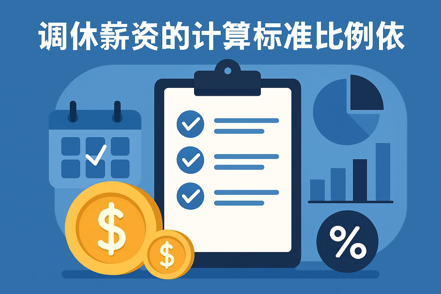 调休薪资的计算标准与比例依据